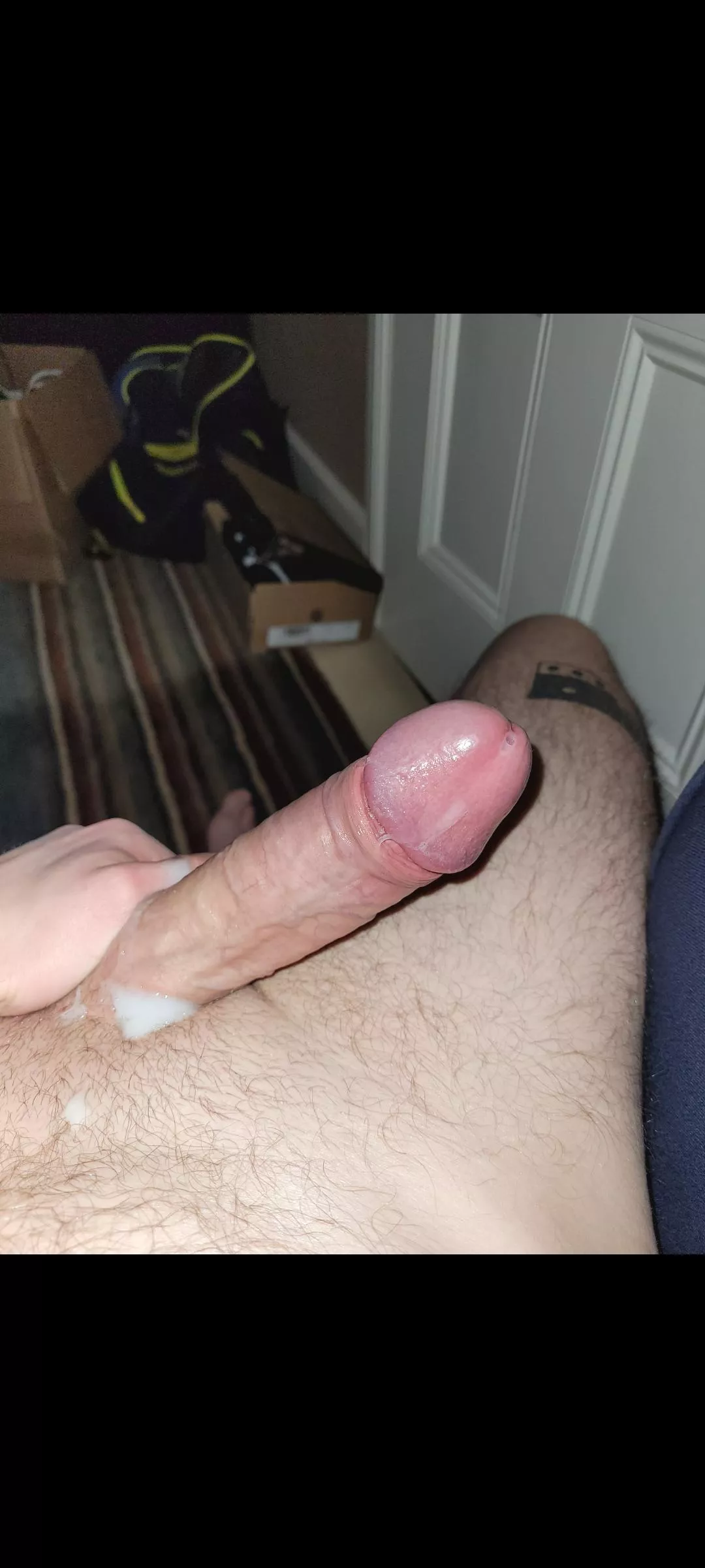 Get your pretty mouth down there and clean it up