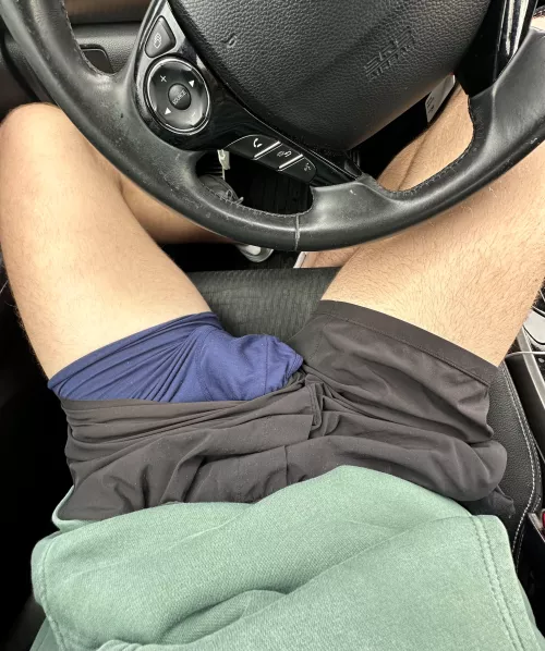 getting a little semi before class😅