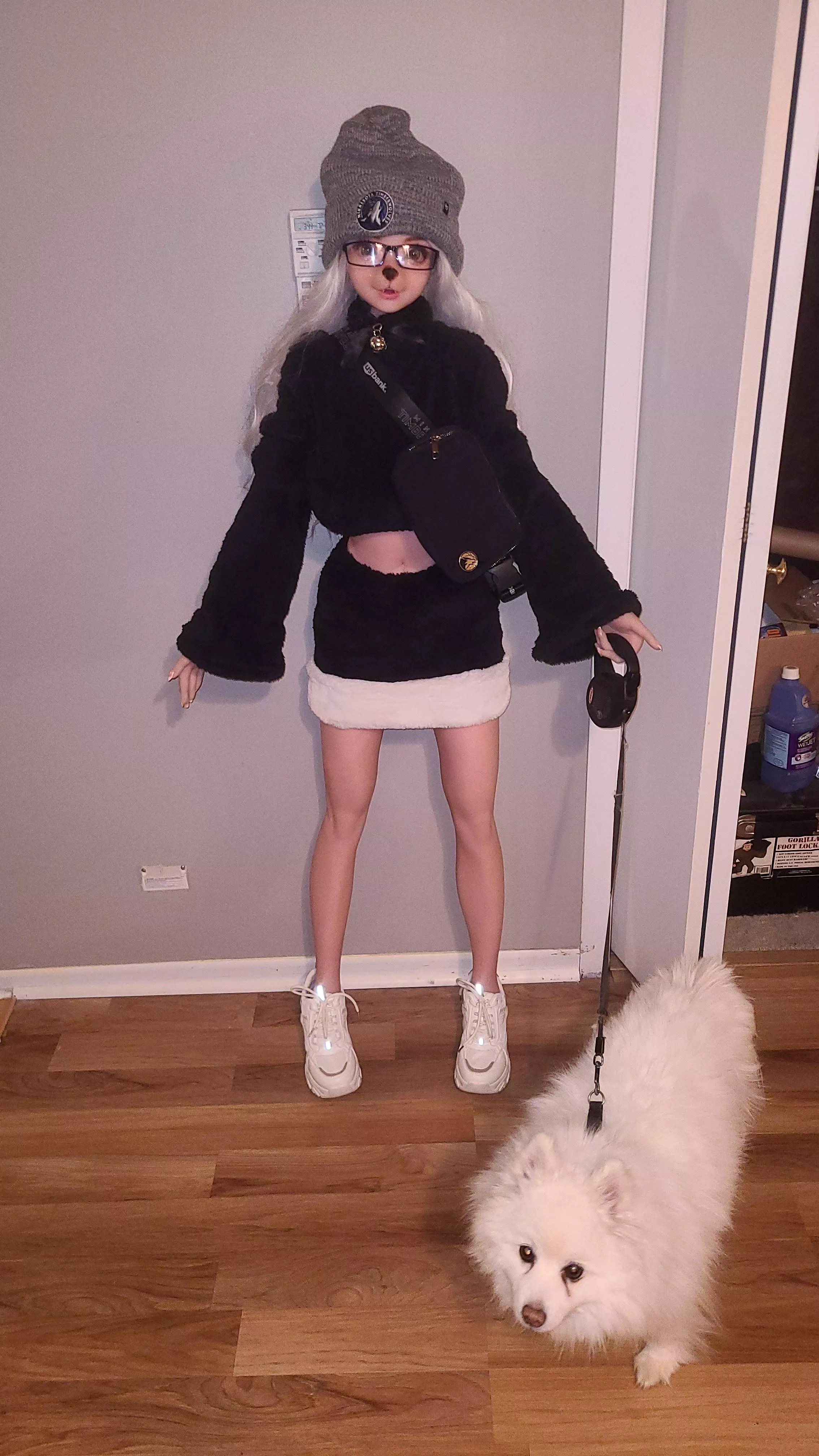 Going Out to walk the dog