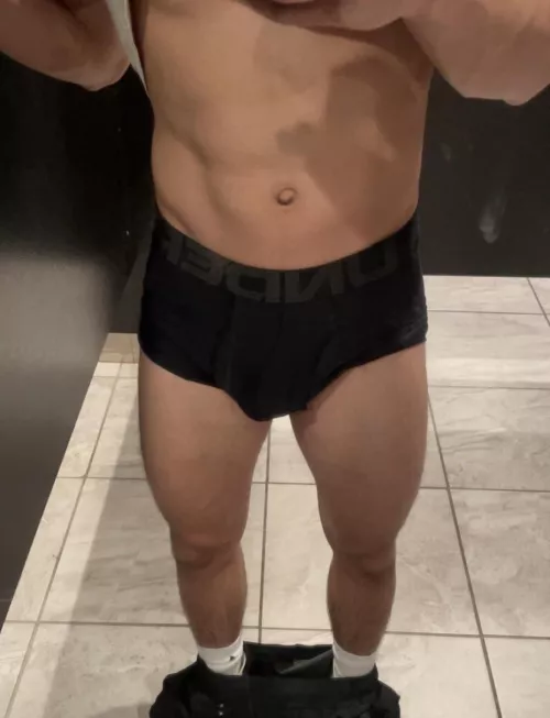 gym bulge