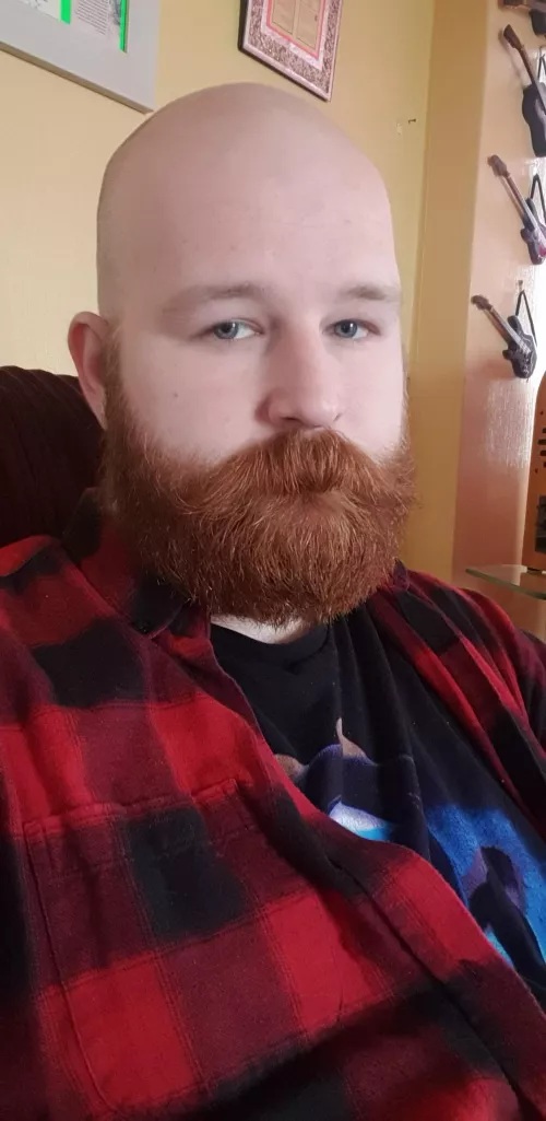 Having a good beard day today ๐