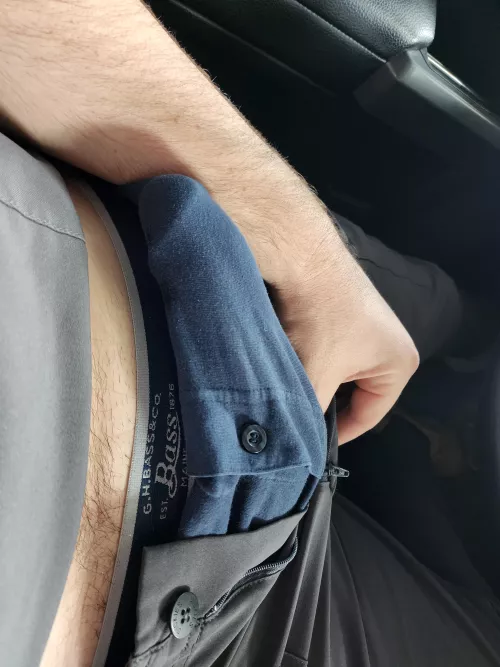 Heading into work very distracted