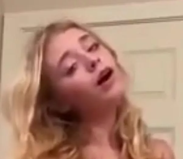 Hello. I’m new here. I was on X and saw this girl masturbating in her bathroom using a hairbrush handle. anyone know her name?