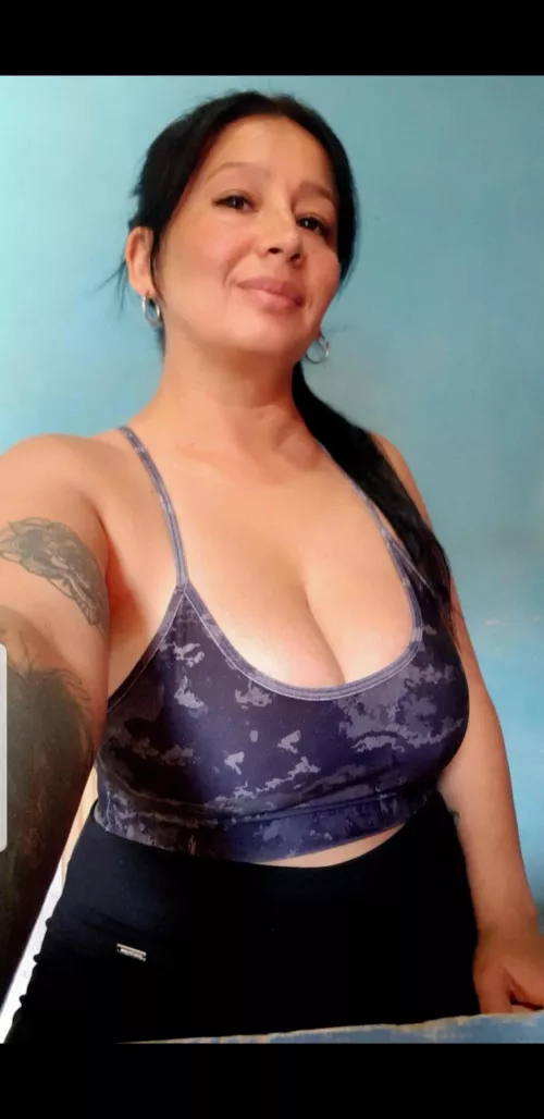 How about my new camouflage top? Ready for war