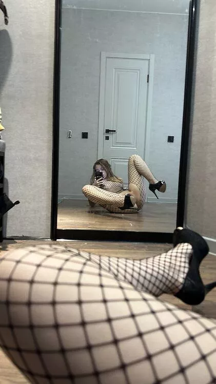 I get so slutty when I wear these nets