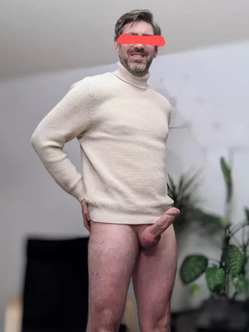 It's like we're both wearing turtlenecks