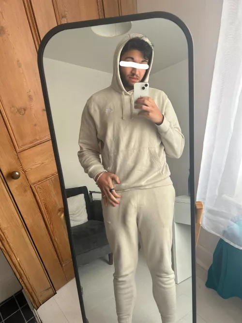 Joggers/sweatpants are really lingerie for men