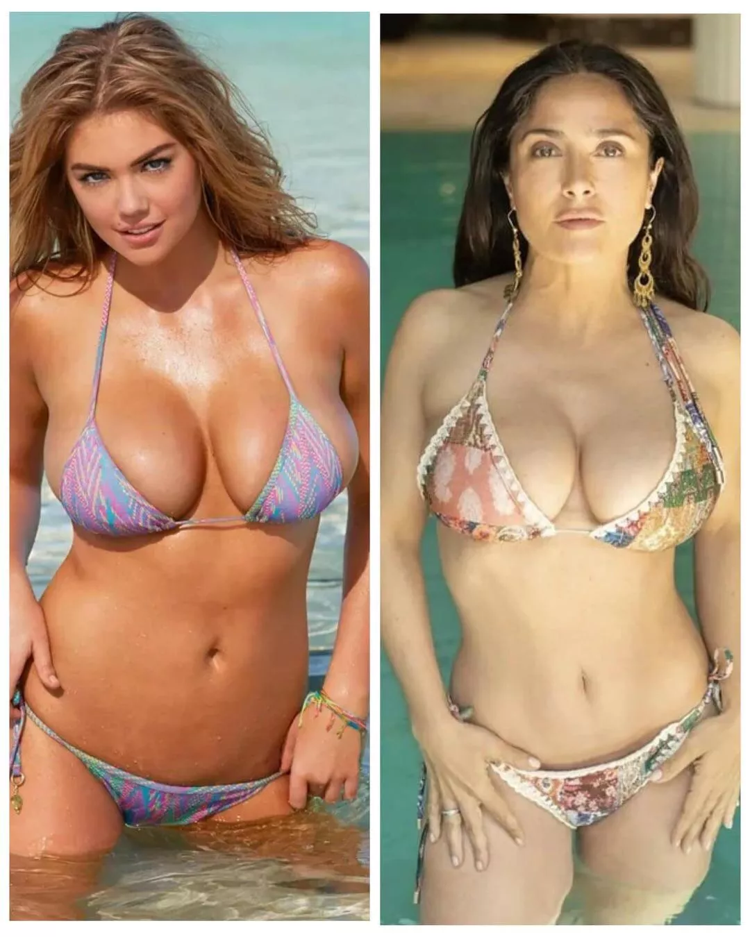 Kate Upton vs Salma Hayek