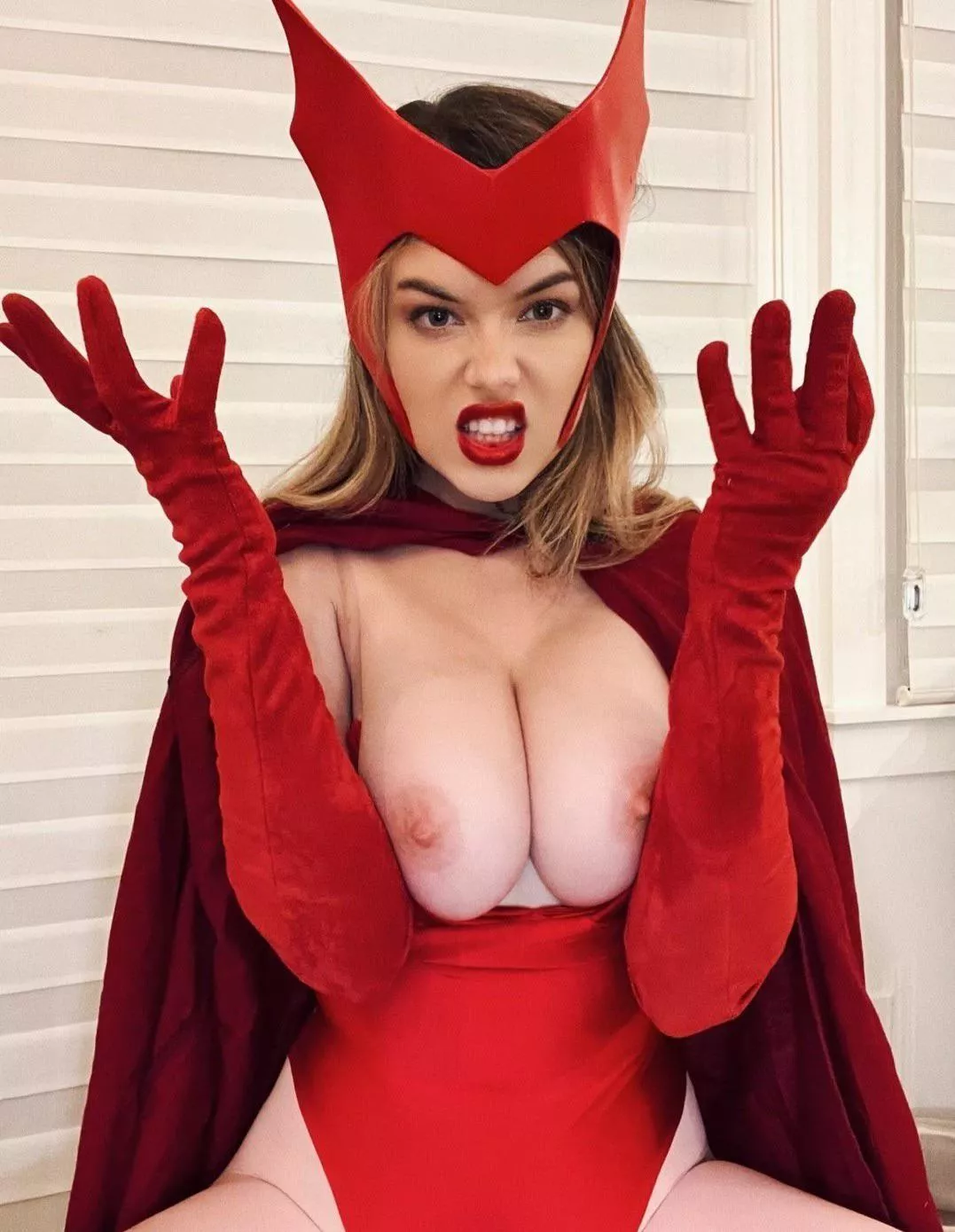 Lauren S as The Scarlet Witch