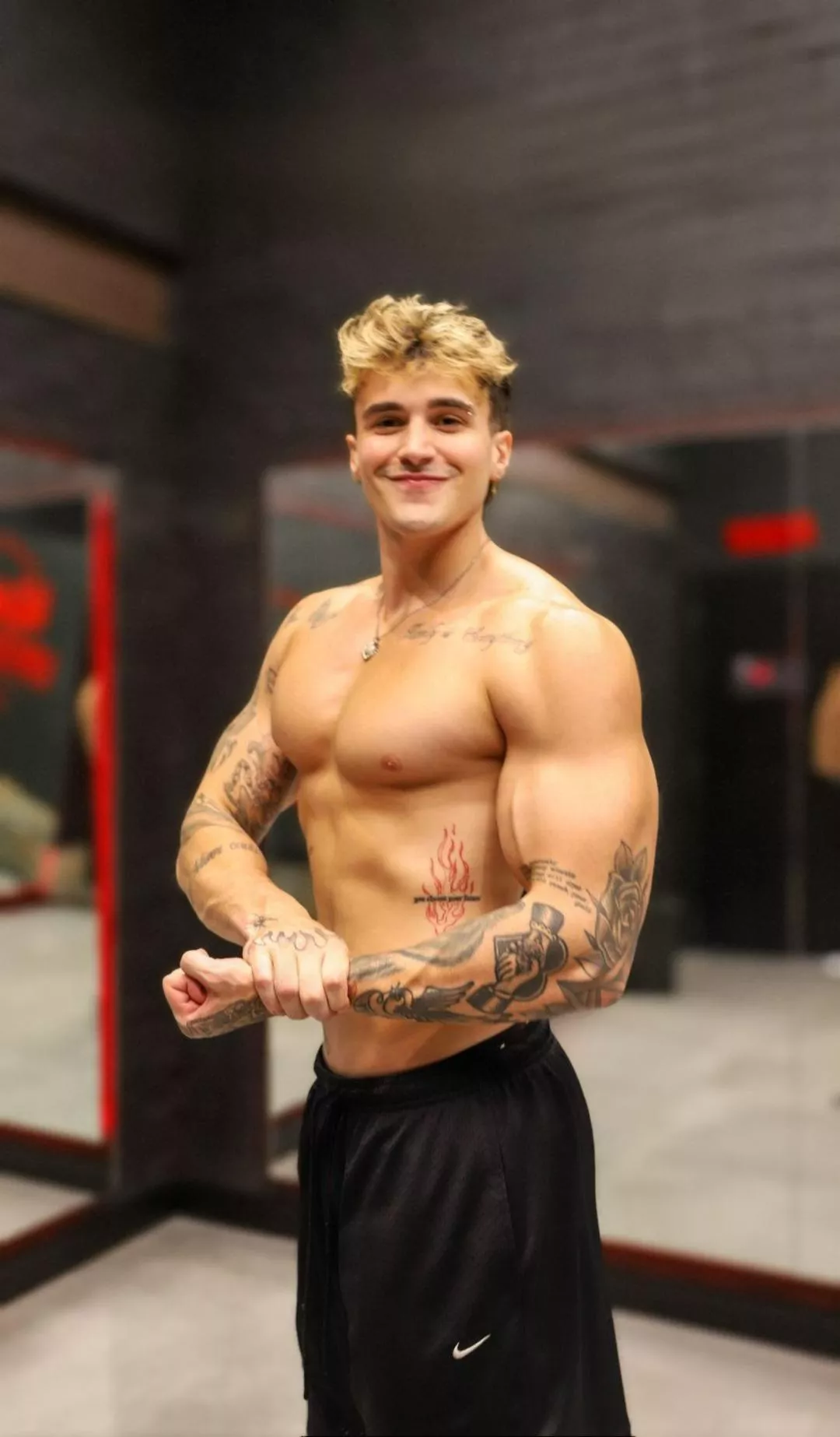 [M] The real workout starts when you want to stop. That's when you flex your mental muscles.