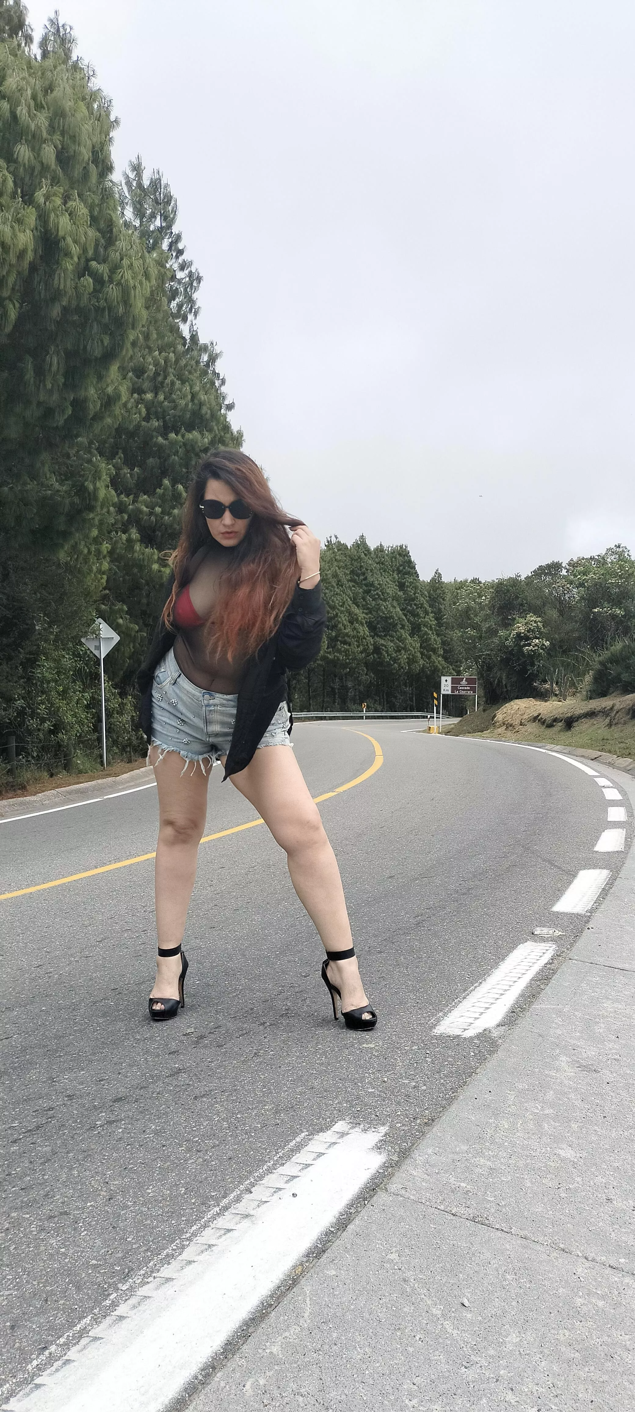 My heels make me feel safe