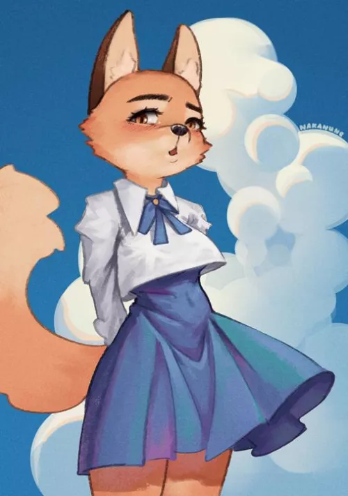 ok-ok lets try. I draw OCs and fanarts. This is one of my latest art^^