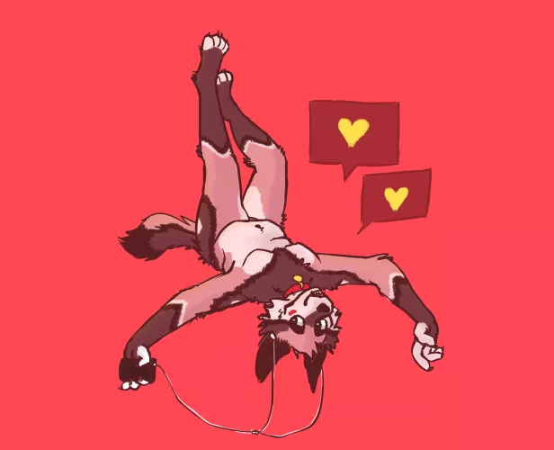 passionate enough that my heart starts to flow