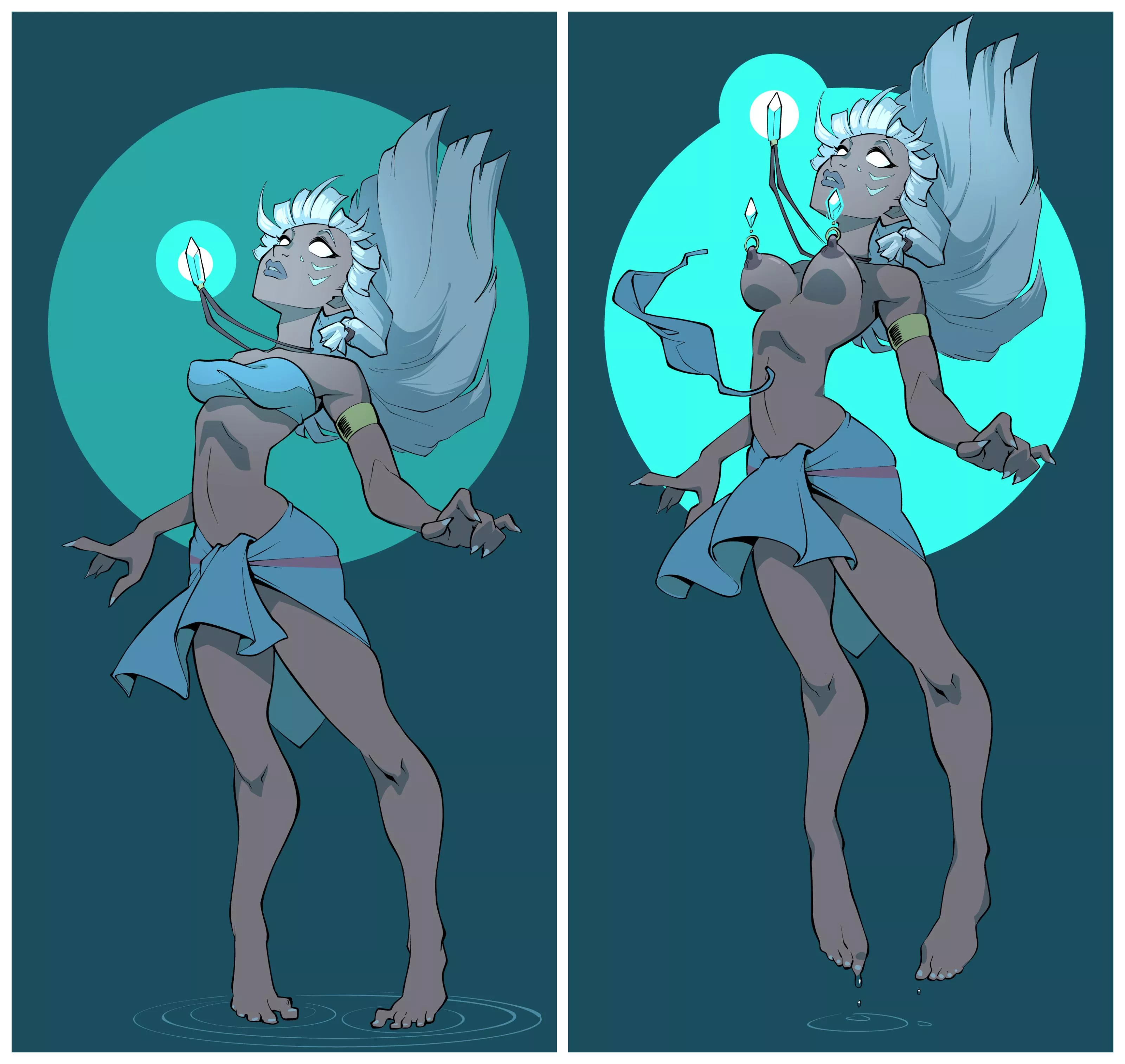 Princess Kida (artist: @Lefauxcreux)