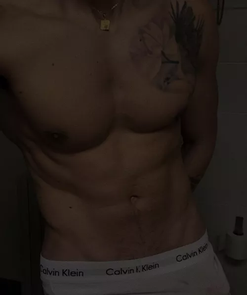 Rarely wearing boxers