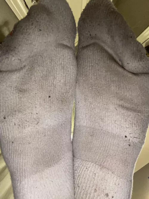 [selling] I know the perfect place to rest these big filthy socks [F]