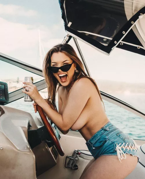 She’s the captain now