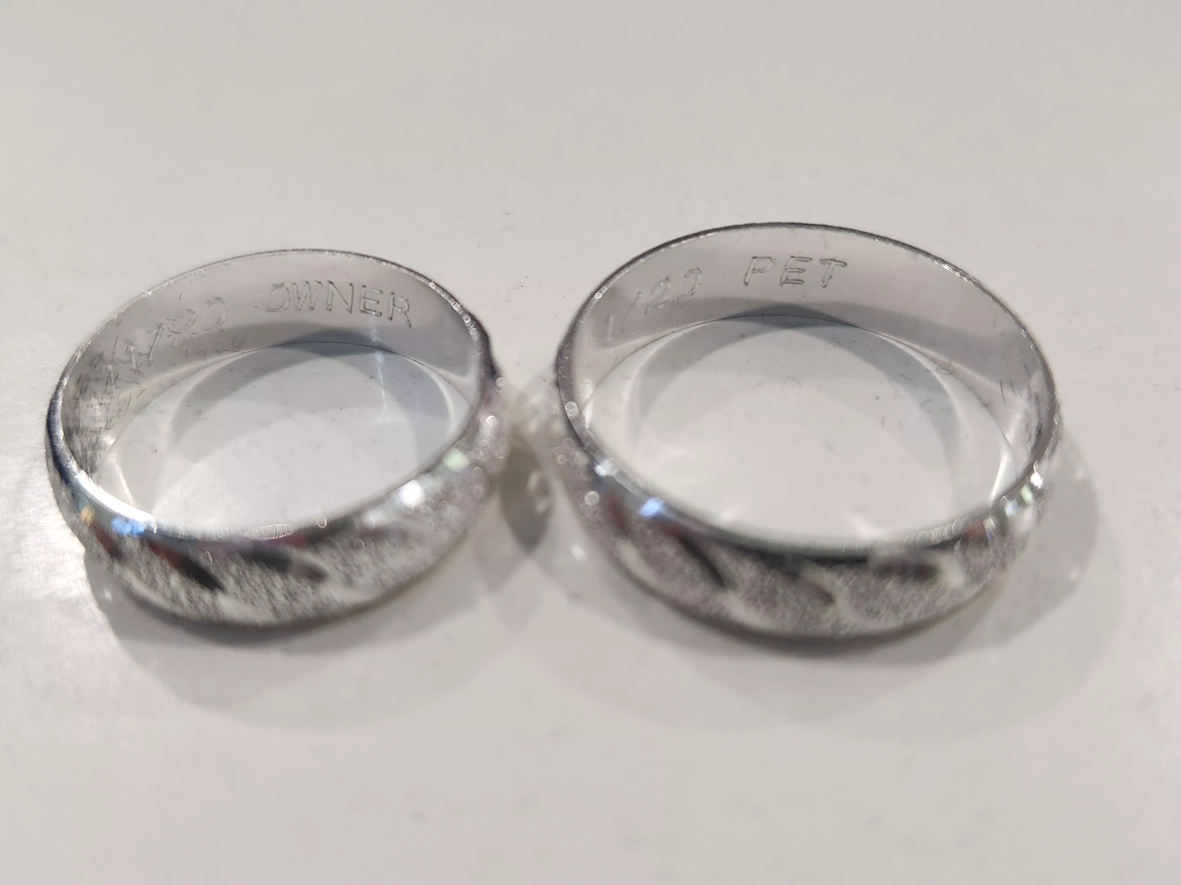 So he would always be reminded that i own him