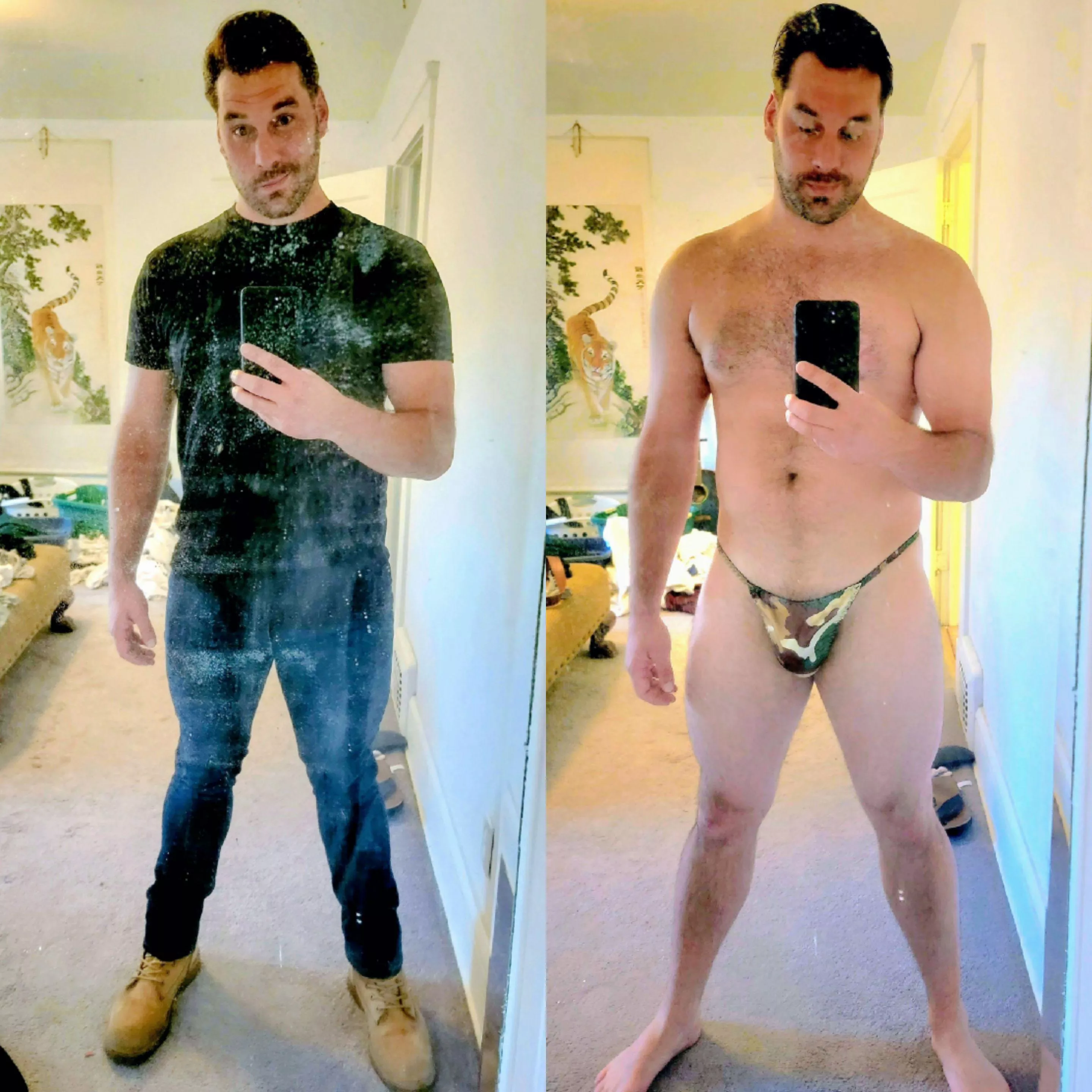 Think anyone would guess what underwear I'm wearing underneath?