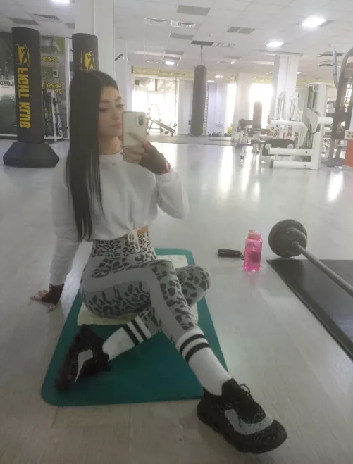 Those animal print leggings make me feel like a cat, a naughty one