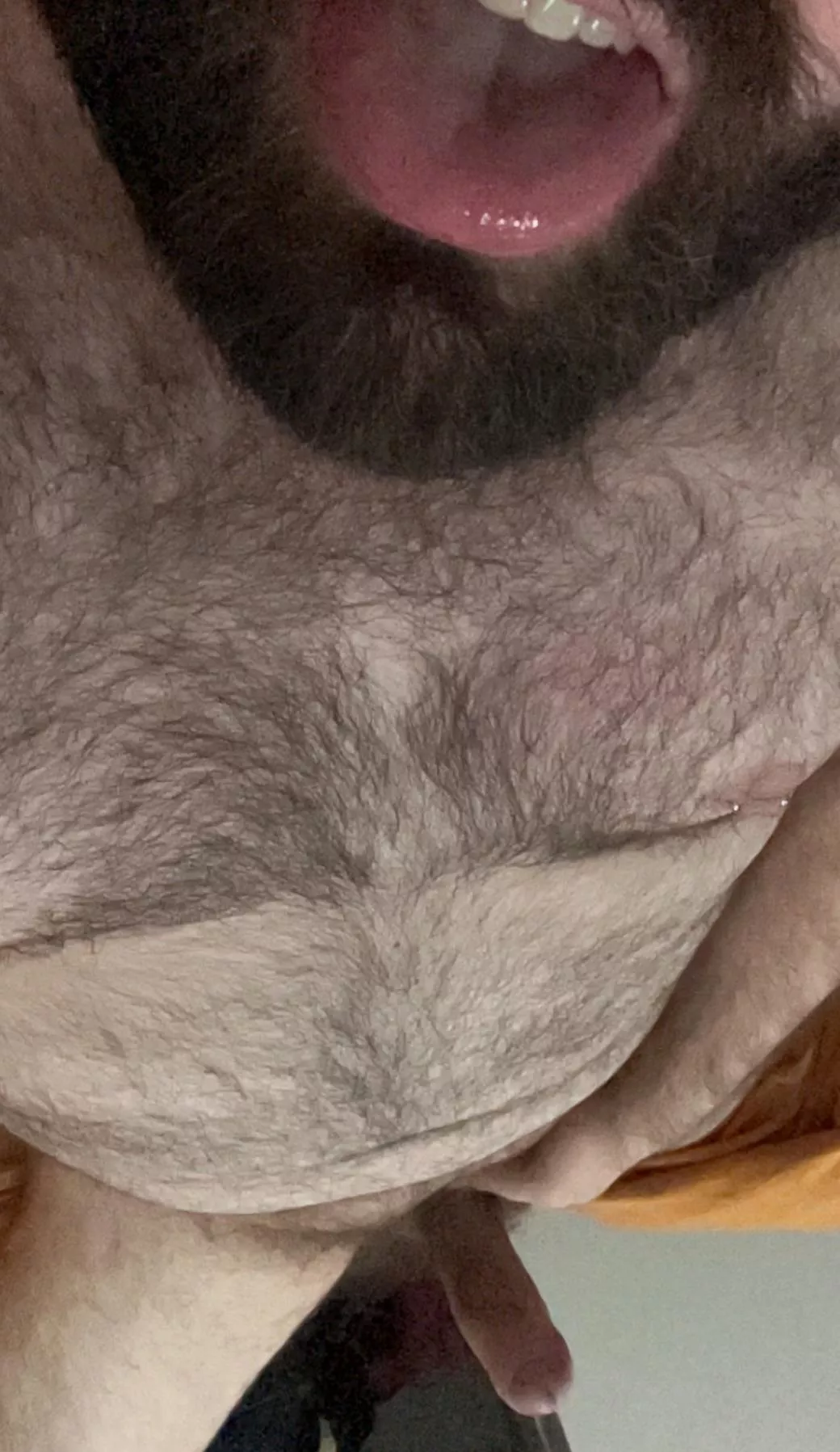 Too worked up! I just want to throat fuck a daddy bear!