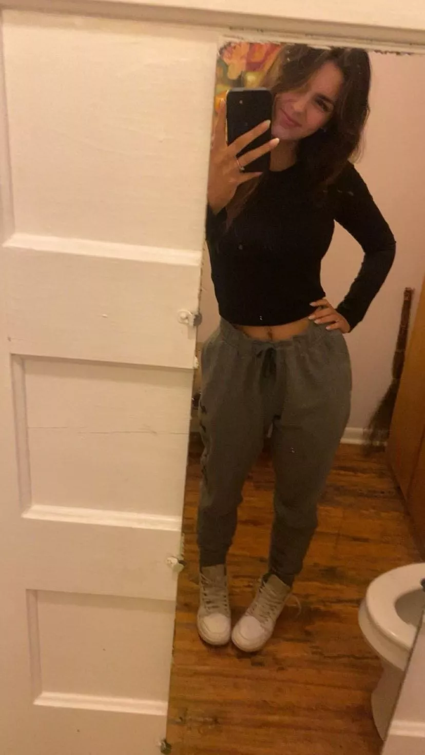 Was about to wear this top out but it kinda look awkward, what do you think