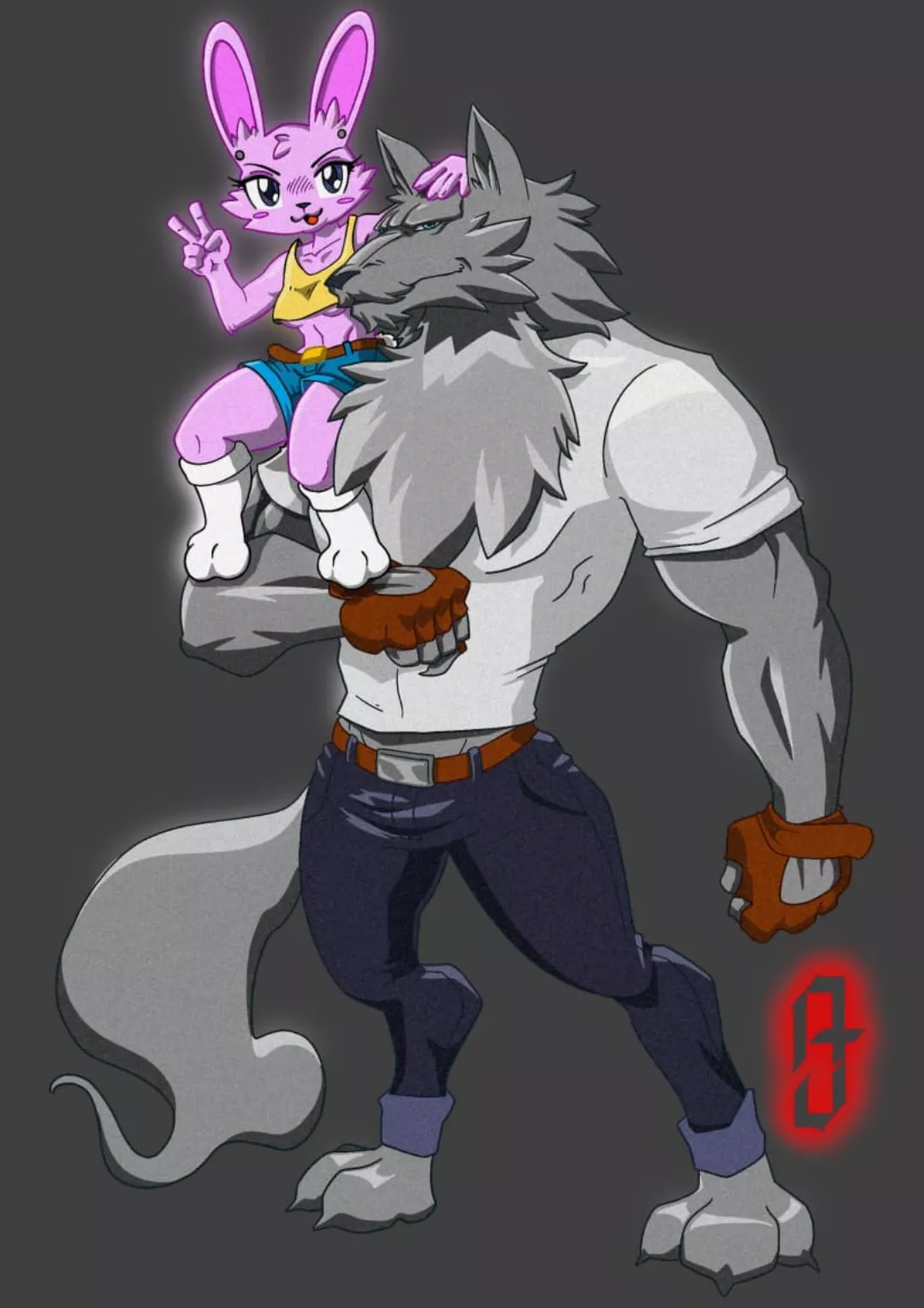 What's everyone's favourite species? :) (art by my husband of our fursonas)