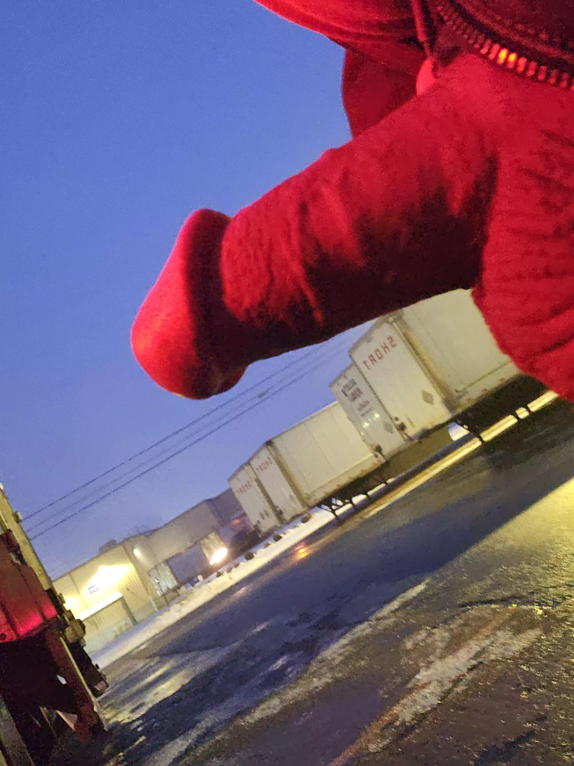 Wishing someone would drive by and see me