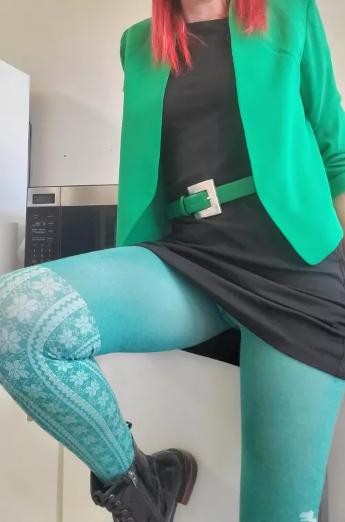 Wolford tights and tight black dress