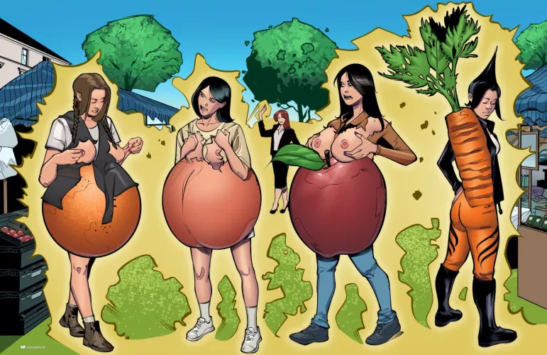 You Are What You Eat? [F Humans > F Food Girls] (nudity, partial TF, humiliation)