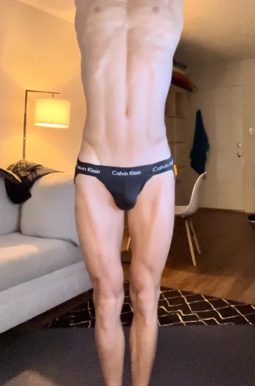 You walk in on me stretching, what’s next?