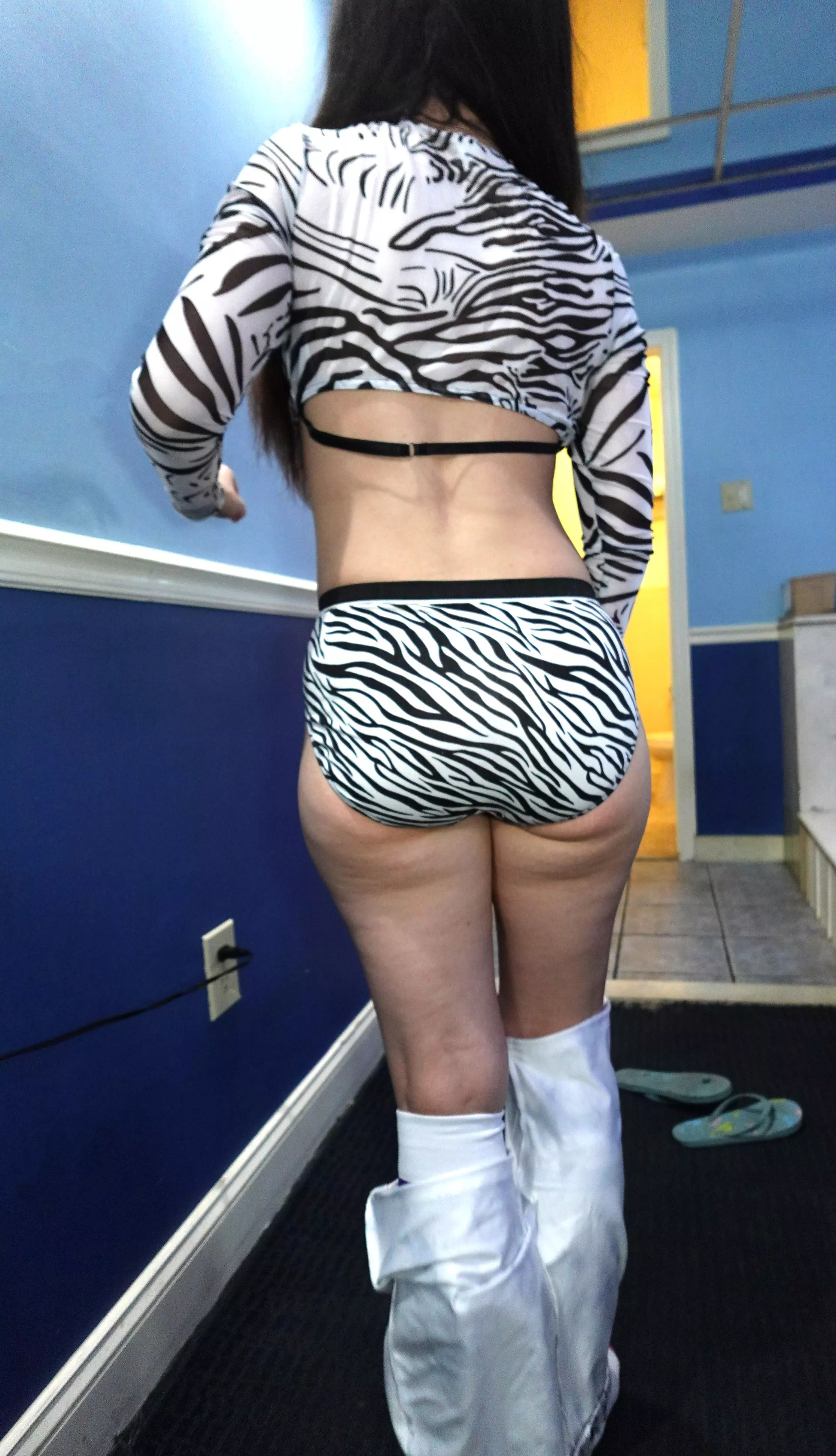 Zebra Granny Panties