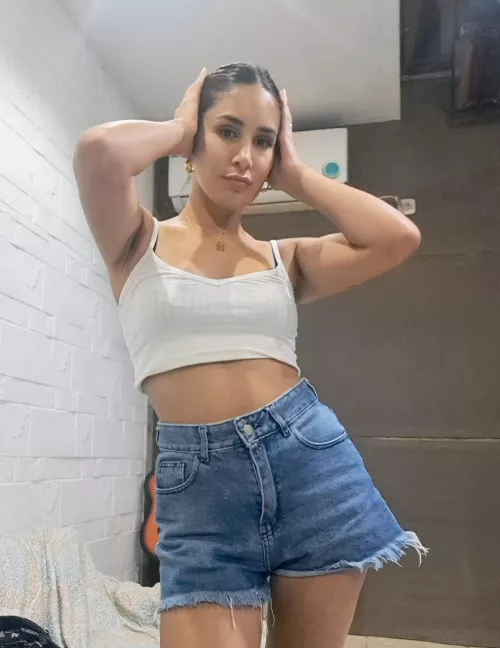 Always wearing a top