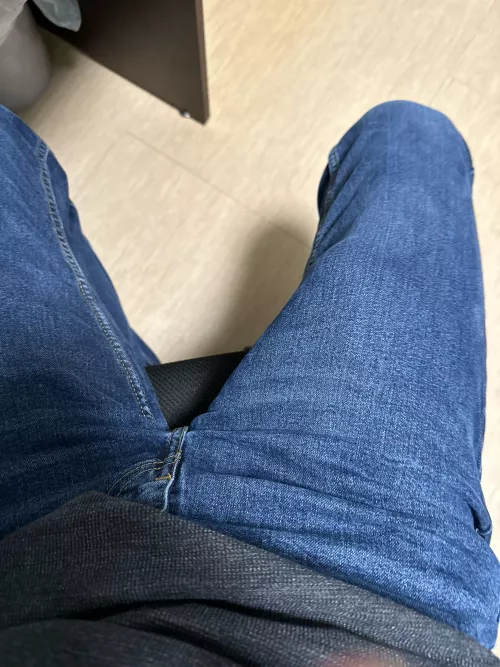 College boy horny after studying.