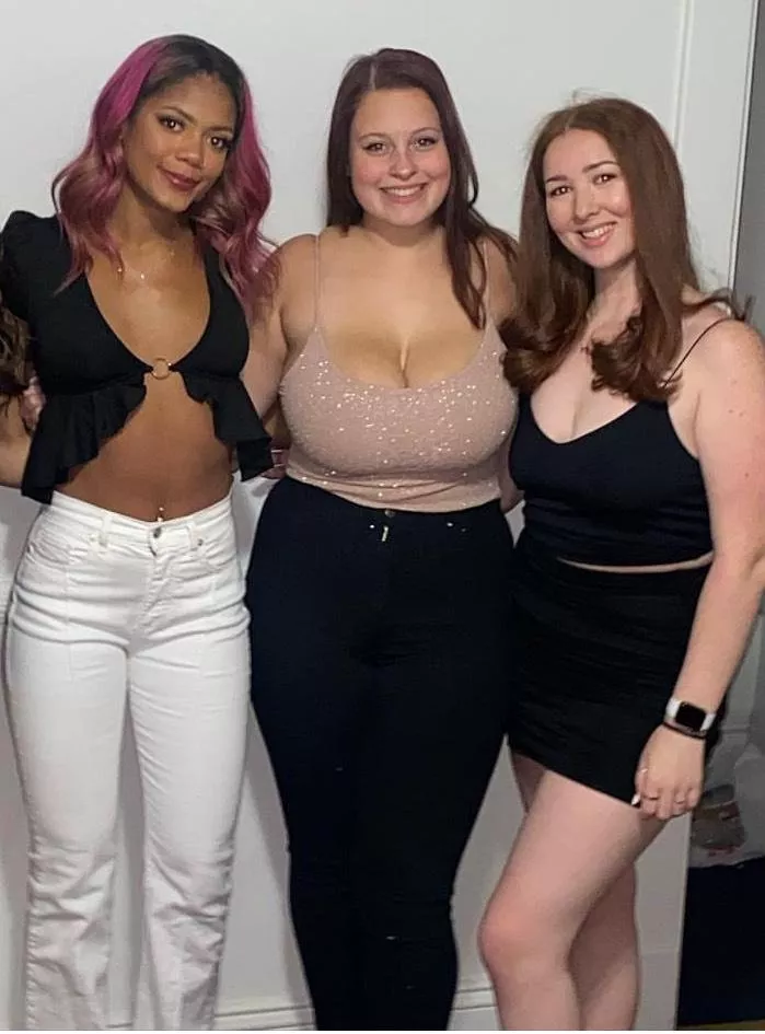 College trio are always fun to hang out with