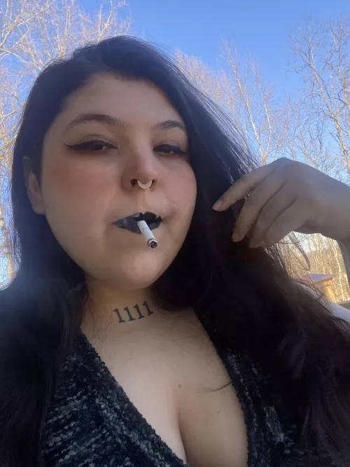 Cool breeze and a good smoke