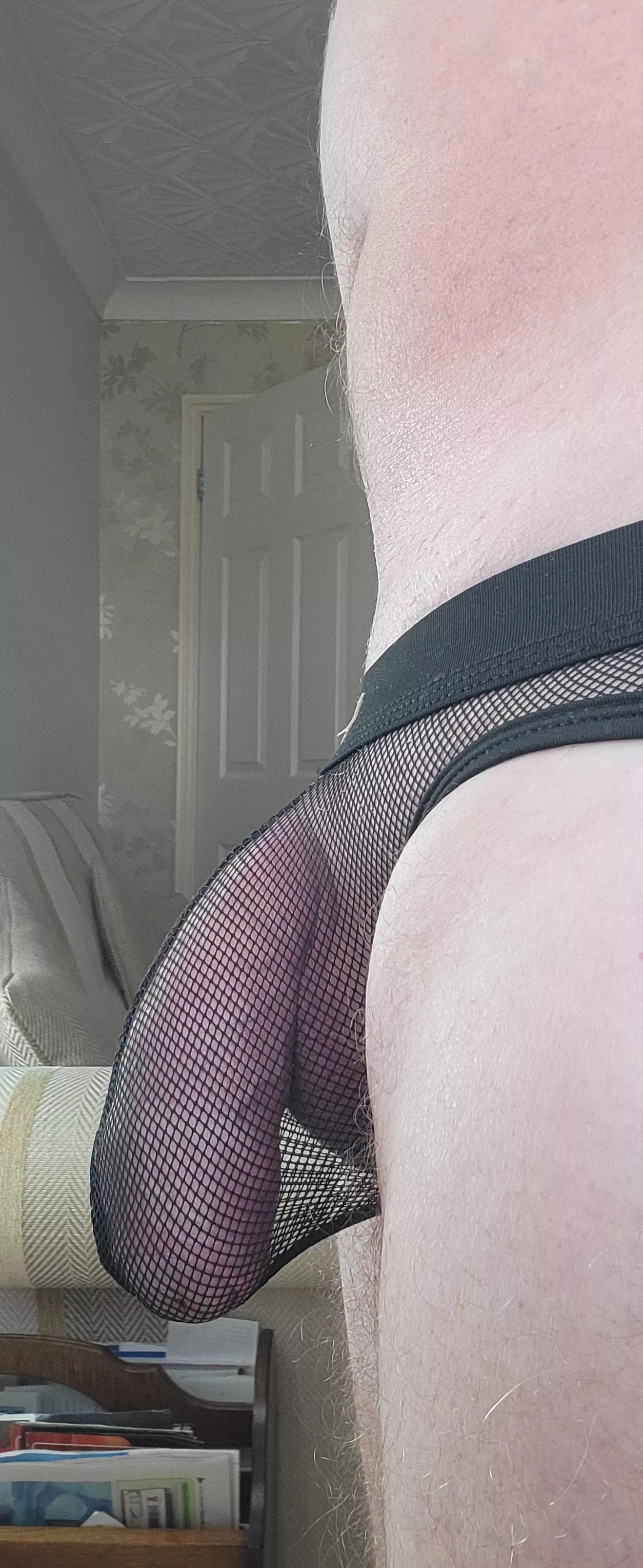 Dad's new briefs! Are they a bit see through?! 😊