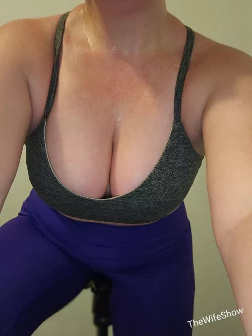 Do you think all the men at the gym want to sample my wife?
