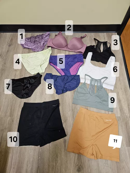 Found these, what combinations should I model?