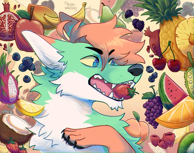 Fruity... (art by me!)