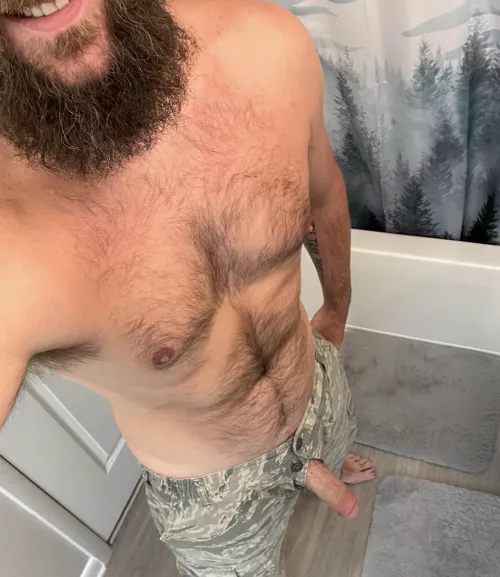 Get on you knees, help with the last button, feel me get hard in your mouth, and watch my smile grow (37)