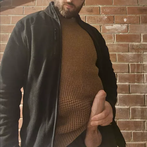 Get on your knees and start sucking.