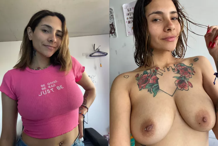 I bet you didn't expectwhat a tittats I was hidding under