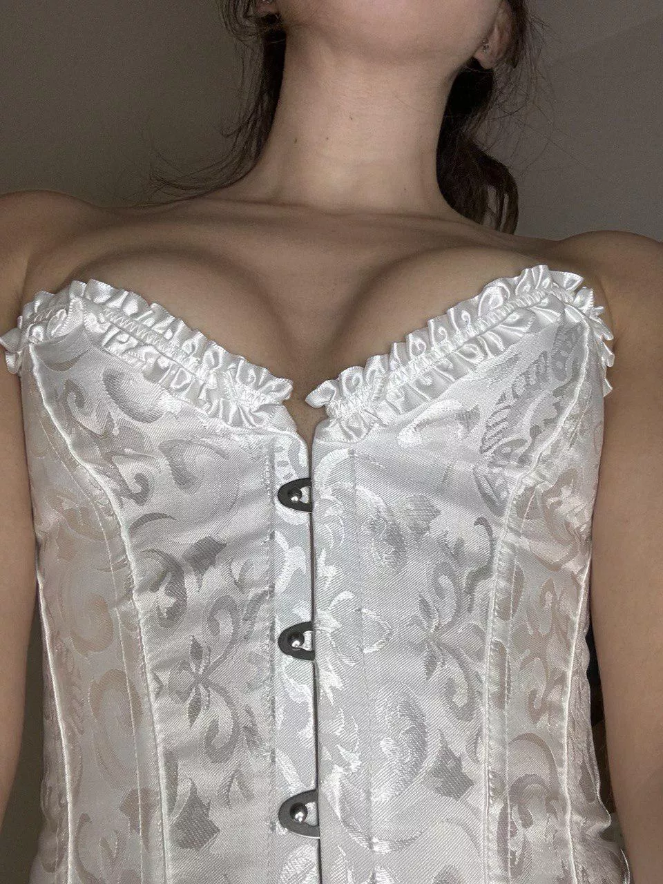 I can't breathe, but look at my tits!