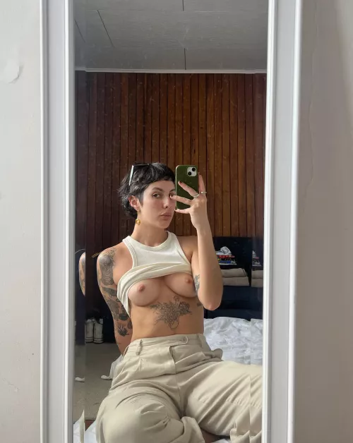 i cut my hair and bangs a little bit