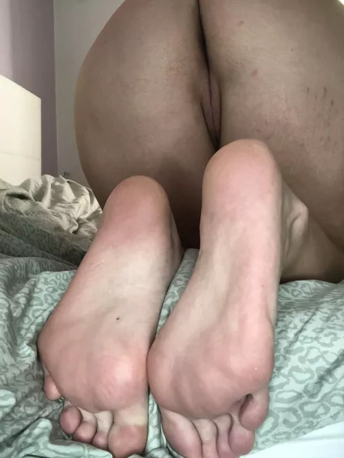 I invite you to come and play with my feet