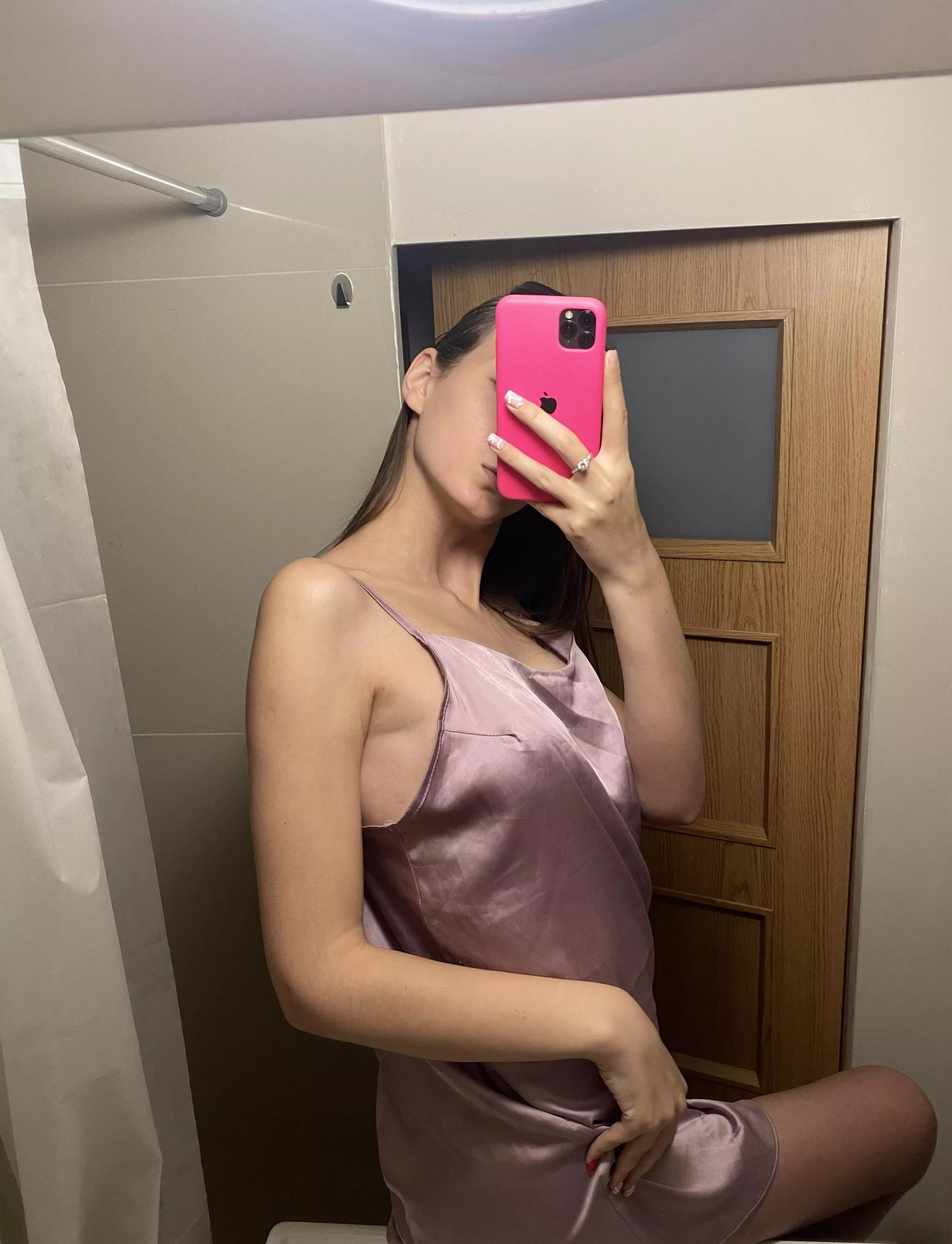 I went with a friend to a club, a very trendy local club