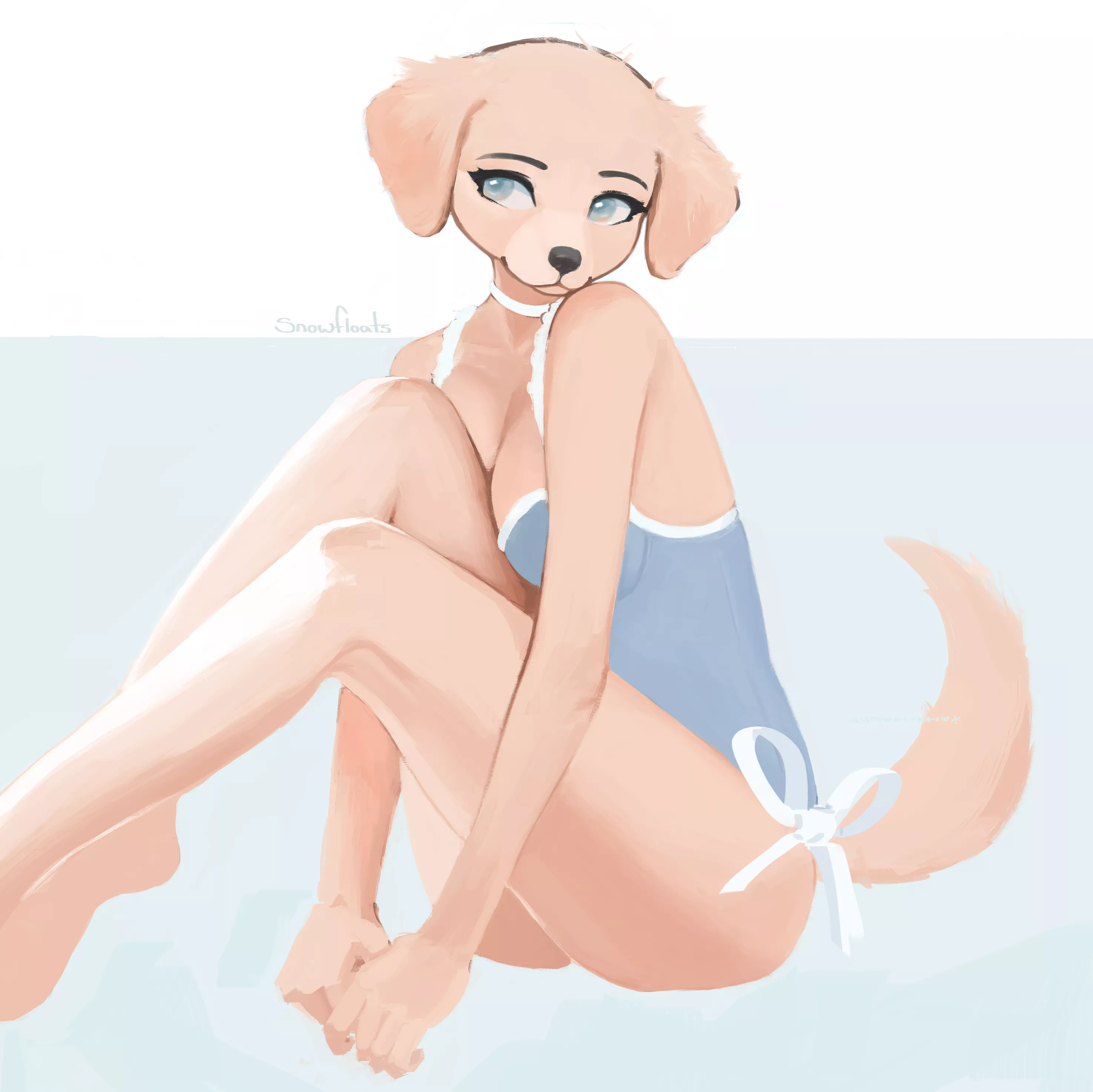 in blue (@snowfloats)