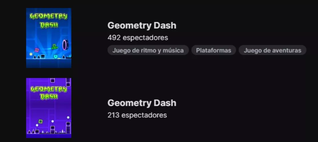 Is this a bug, how are 2 GD Categories exist?