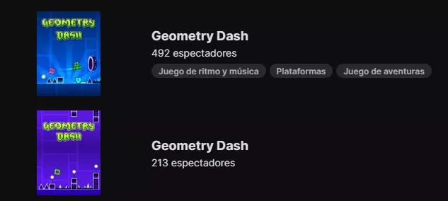 Is this a bug, how are 2 GD Categories exist?